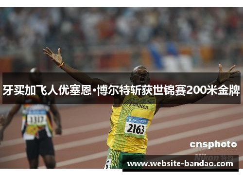 牙买加飞人优塞恩·博尔特斩获世锦赛200米金牌