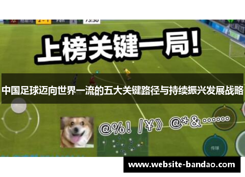 中国足球迈向世界一流的五大关键路径与持续振兴发展战略 中国足球迈向世界一流的五大关键路径与持续振兴发展战略